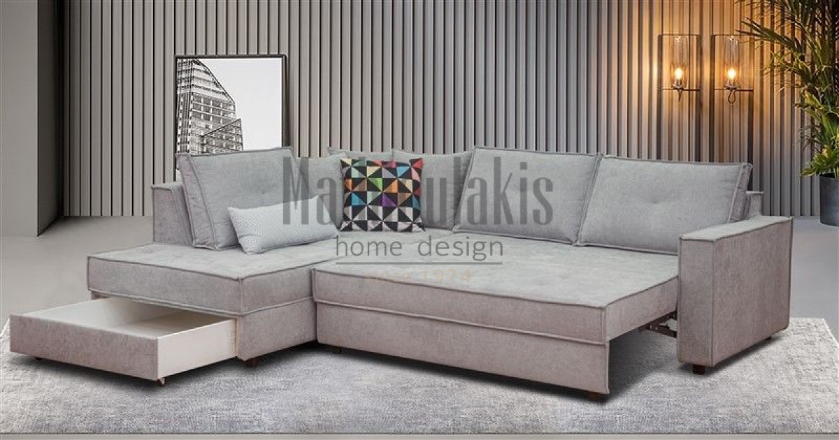 Γωνιακός Καναπές Κρεβάτι Lion Καναπές - Κρεβάτι