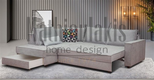 Γωνιακός Καναπές Κρεβάτι Lion