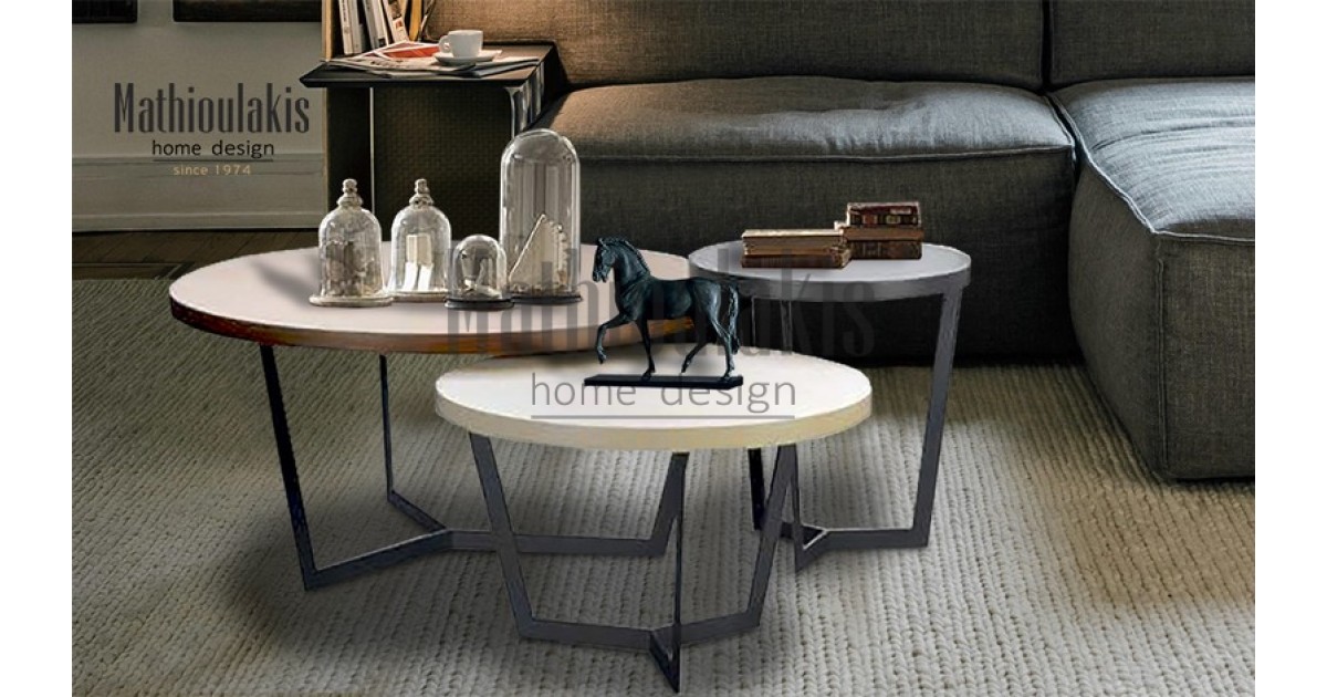 Τραπεζάκι Circle Τραπεζάκι- Έπιπλο  TV