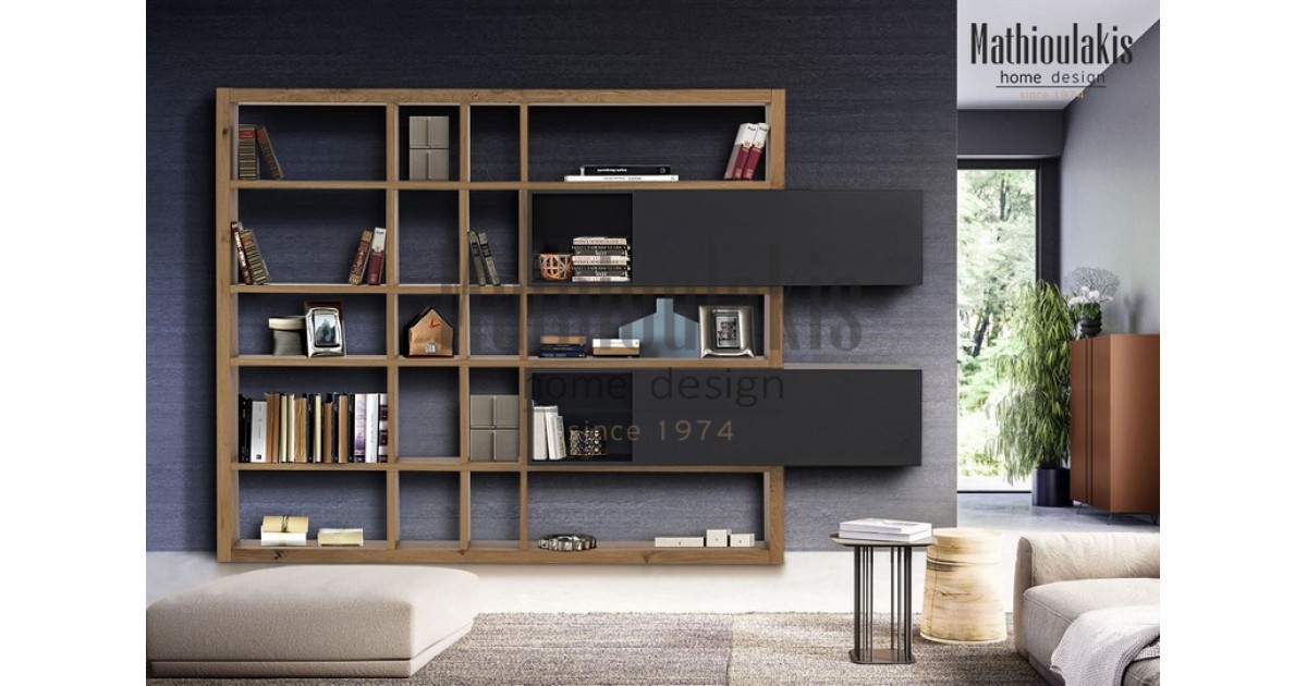 Βιβλιοθήκη Boston Σύνθεση- Βιβλιοθήκη