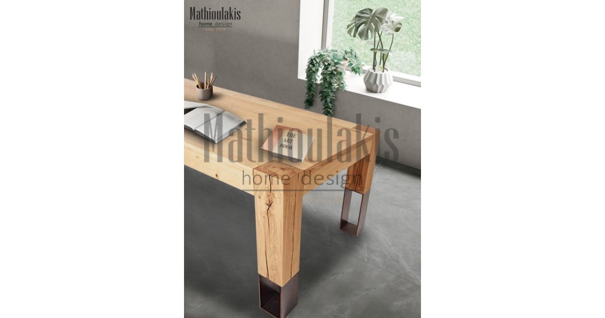 Τραπεζαρία Oliver (metal) Τραπέζι